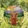 Nature Lovers' Tiffany Stained Glass Highland Cow Portrait Mountain Sunset Mosaic Stained Glass Suncatcher - 1