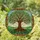 Nature Lovers' Tiffany Stained Glass Tree of Life Emerald Green Canopy & Luminous Sky Mosaic Stained Glass Suncatcher - kRUeEM7r8P