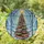 Book Lovers' Christmas Stained Glass Book Tree Jewel Tone Winter Mosaic Stained Glass Suncatcher - 1