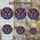 Fantasy Art Enthusiasts' Intricate Tiffany Stained Glass Bat, Vivid Red Black Copper Gold Midnight Blue Swirling Vortex Mosaic Stained Glass Suncatcher - 4