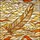 Art Lovers' Elegant Tiffany-Style Stained Glass Feather Amber Orange Yellow Cream Radiant Mosaic Stained Glass Suncatcher - 5