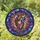 Art Lovers' Stained Glass Cosmic Heart Nebula Stars Galaxy Mosaic Jewel Tone Blue Red Gold Violet Stained Glass Suncatcher - hM0jJ_sgFo