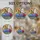 Nature & Family Art Lovers Vibrant Tiffany Glass Monarch Butterfly Hydrangea Mosaic Grandfather Portrait 'Always With You' Script Stained Glass Suncatcher - 4