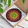 Art Lovers' Radiant Tiffany Style Intricate Spiral Rainbow Jewel Tones Mosaic Stained Glass Suncatcher - vw-JAycxVz
