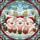 Christmas Enthusiasts' Glowing Tiffany Stained Glass Piglets Red Green Gold Winter Mosaic Pattern Stained Glass Suncatcher - 5