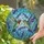 Nature Lovers' Vibrant Stained Glass Hummingbird Embrace, Ruby Emerald Orange Purple Jewel Tones, Lavender & Mosaic Sky Art Stained Glass Suncatcher - 2