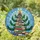 Book Lovers' & Holiday Enthusiasts' Intricate Stained Glass Book Christmas Tree Mosaic, Tiffany Style Jewel Tones Stained Glass Suncatcher - Kee279-o7W