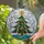Art Lovers' Tiffany Style Stained Glass Christmas Tree Red Green Blue Yellow Intricate Mosaic Stained Glass Suncatcher - pq4TjI_GiE
