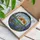 Nature Lovers' Vibrant Tiffany Stained Glass Poppies Lupines Irises Mosaic Landscape Stained Glass Suncatcher - 3