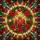 Festive Celebrators' Radiant Tiffany Stained Glass Advent Candles Poinsettia Pine Bauble Pattern Stained Glass Suncatcher - 5
