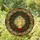 Holiday Decorators' Tiffany Style Stained Glass Golden Candle, Snowflake & Berry Wreath Mosaic Stained Glass Suncatcher - 1
