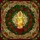 Holiday Decorators' Tiffany Style Stained Glass Golden Candle, Snowflake & Berry Wreath Mosaic Stained Glass Suncatcher - 5