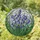 Nature Lovers' Tiffany Stained Glass Bluebell Floral Mosaic Jewel Tones Edge-to-Edge Design Stained Glass Suncatcher - 1