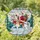 Christmas Art Enthusiasts' Intricate Stained Glass Santa Riding Unicorn Winter Wonderland Mosaic with Jewel Tones Stained Glass Suncatcher - OkWLJAzNPw