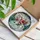 Christmas Art Enthusiasts' Intricate Stained Glass Santa Riding Unicorn Winter Wonderland Mosaic with Jewel Tones Stained Glass Suncatcher - SMGByAs86o