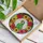 Nature Lovers' Vibrant Green Squawking Parrot Tiffany-Style Stained Glass Tropical Floral Mosaic Stained Glass Suncatcher - R4ieujNZsu