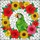 Nature Lovers' Vibrant Green Squawking Parrot Tiffany-Style Stained Glass Tropical Floral Mosaic Stained Glass Suncatcher - 5