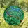 Nature Lovers' Intricate Tiffany Style Emerald Green Teal Blue Stained Glass Chameleon Jungle Art Stained Glass Suncatcher - duDSxbSFy_