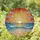 Nature Lovers' Vibrant Tiffany Stained Glass Sunrise Ocean Waves & Sandy Beach Jewel Tones Stained Glass Suncatcher - 1