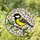 Nature Lovers' Detailed Tiffany Stained Glass Great Tit Bird Yellow Black Green Mosaic Stained Glass Suncatcher - 1