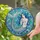 Mermaid Lovers' Tiffany Stained Glass Aqua Blue Ocean Mosaic with Intricate Mermaid Art Stained Glass Suncatcher - 2