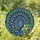 Art Lovers' Majestic Peacock Tiffany Stained Glass Royal Blue Emerald Green Mosaic Stained Glass Suncatcher - HxtBoDqng0
