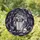 Gothic Art Enthusiasts' Tiffany Stained Glass RIP Tombstone Skull Mystical Mist Iridescent Purple Green Stained Glass Suncatcher - nJa8pWhfmU