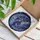 Cat Lovers' Jewel Tone Stained Glass Celestial Cat Crescent Moon Ornate Indigo Sapphire Art Stained Glass Suncatcher - no7h2VPKIw