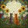 Cat Lovers' Tiffany Stained Glass Tabby & Ginger Cats Wildflowers Jewel Tone Art Stained Glass Suncatcher - 5