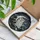 Celestial Art Fans' Tiffany Style Stained Glass White Owl Amber Moon Blue Night Sky Intricate Mosaic Stained Glass Suncatcher - 3