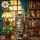 Cat Lovers' Jewel-Tone Stained Glass Tabby Cat Teal Blue & Yellow Interior Mosaic Art Stained Glass Suncatcher - 5