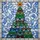 Holiday Celebrators' Ruby Emerald Sapphire Stained Glass Eyeglass Christmas Tree Frosted Mosaic Stained Glass Suncatcher - 5