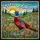 Wildlife Admirers' Tiffany Style Stained Glass Pheasant Jewel Tone Meadow Mosaic Stained Glass Suncatcher - 5