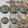 Art Lovers' Intricate Tiffany Stained Glass Catrina Skull Woman with Radiant Marigold Flowers, Teal, Gold, Deep Jewel Tones Stained Glass Suncatcher - 4