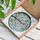 Nature Lovers' Tiffany Stained Glass Cherry Blossom Pink White Flowers Green Leaves Blue Swirling Mosaic Stained Glass Suncatcher - 3