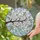 Nature Lovers' Tiffany Stained Glass Cherry Blossom Pink White Flowers Green Leaves Blue Swirling Mosaic Stained Glass Suncatcher - 2