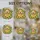 Golden Retriever Owners' Vibrant Jewel Tone Tiffany Glass Sunflower Wreath Mosaic Art Stained Glass Suncatcher - 4