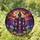 Halloween Enthusiasts' Vibrant Stained Glass Victorian Haunted Mansion Jack-o'-Lanterns Bats Moonlit Jewel Tones Stained Glass Suncatcher - 1