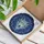 Wildlife Admirers' Tiffany Style White Wolf Sapphire Blue Golden Yellow Jewel Tone Mosaic Stained Glass Suncatcher - 1_F9LcMtcC