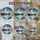 Art Lovers' Tiffany Style Stained Glass Crescent Moon Starry Night Water Reflection Blue Golden Orange Mosaic Stained Glass Suncatcher - 4
