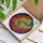 Music & Art Lovers' Vibrant Tiffany Stained Glass Saxophone Jewel Tone Sound Wave Design Stained Glass Suncatcher - 3