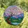 Nature Lovers' Intricate Tiffany-Style Jewel Tone Stained Glass Cherry Blossom Tree Landscape Mosaic Stained Glass Suncatcher - IsKF9kTif2