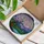 Nature Lovers' Intricate Tiffany-Style Jewel Tone Stained Glass Cherry Blossom Tree Landscape Mosaic Stained Glass Suncatcher - pWeMlSL5ry