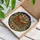 Gourmet Lovers' Vibrant Stained Glass Lasagna with Golden Plate & Jewel Tone Mosaic Stained Glass Suncatcher - 3