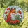 Art Lovers' Majestic Stained Glass Fox Poppy Floral Mosaic Jewel Tones Stained Glass Suncatcher - zWZo8quDjn