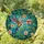 Nature Lovers' Vibrant Tiffany Stained Glass Hummingbird Floral Mosaic Jewel Tones Stained Glass Suncatcher - WCkYkyl5Y8