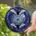 Gothic Art Lovers' Tiffany Stained Glass Iridescent Bat & Celestial Night Mosaic Stained Glass Suncatcher - 2