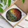 Nature & Art Lovers' Radiant Stained Glass Sun Tree Meadow Wildflower Mosaic Orange Red Purple Green Stained Glass Suncatcher - 3