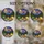 Nature Lovers' Vibrant Stained Glass Campfire Mountain Forest Night Mosaic Stained Glass Suncatcher - 4
