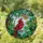 Nature Lovers' Tiffany Stained Glass Ruby Red Cardinal Emerald Leaves Amber Berries Mosaic Art Stained Glass Suncatcher - sjl1GJ5ZYO
